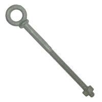 1/4"-20 X 4" Shoulder Pattern Eye Bolt, Forged, HDG